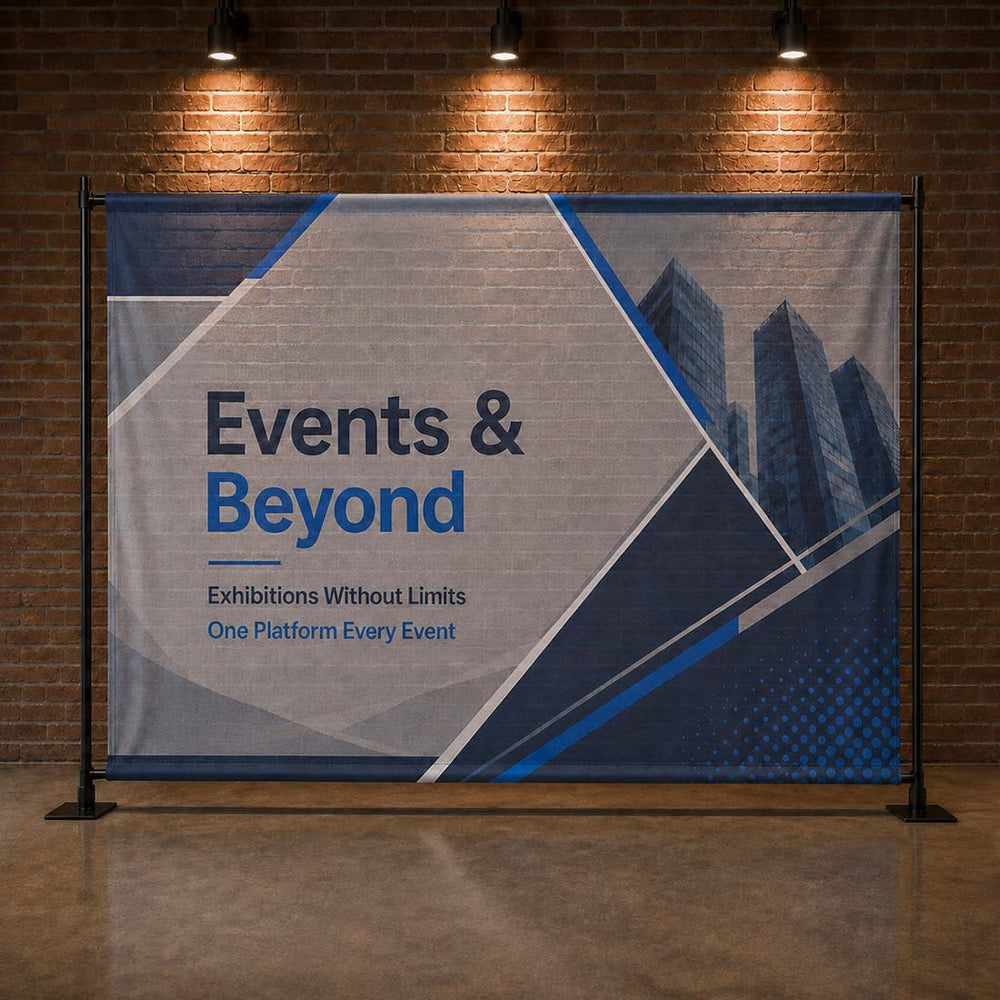 Ultra Sheer Fabric Backdrop Printing