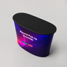 Bancone pop-up in tessuto con velcro 2 x 2