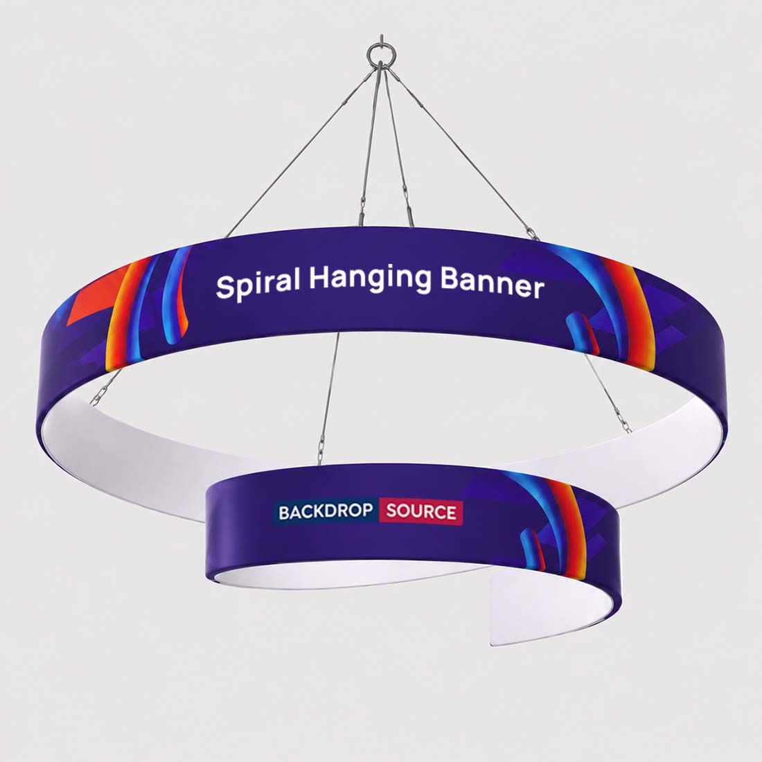 Spiral Hanging Banner