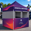 10ft x 10ft Fabric Food Booth Canopy Tent
