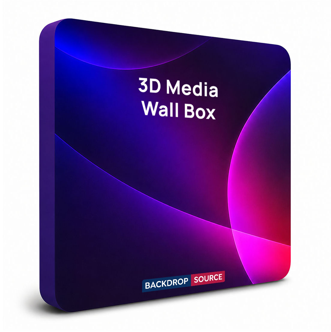 3D Wall Box Fabric Exhibition Display