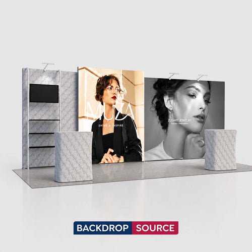 3m x 6m Modular Exhibition Display Kit – Model 1