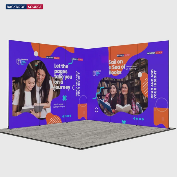 Foldable SEG  Exhibition Display - Model 5
