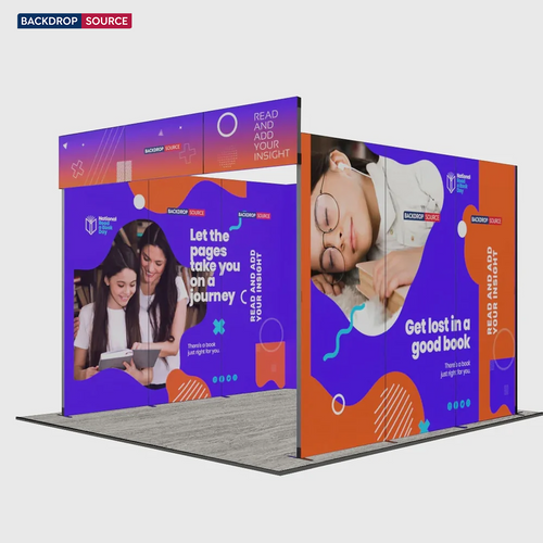 Display espositivo SEG pieghevole - Modello 10