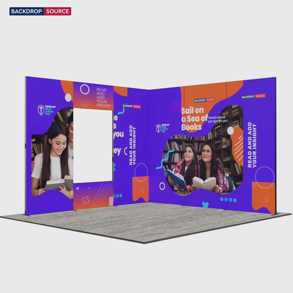 Foldable SEG  Exhibition Display - Model 12