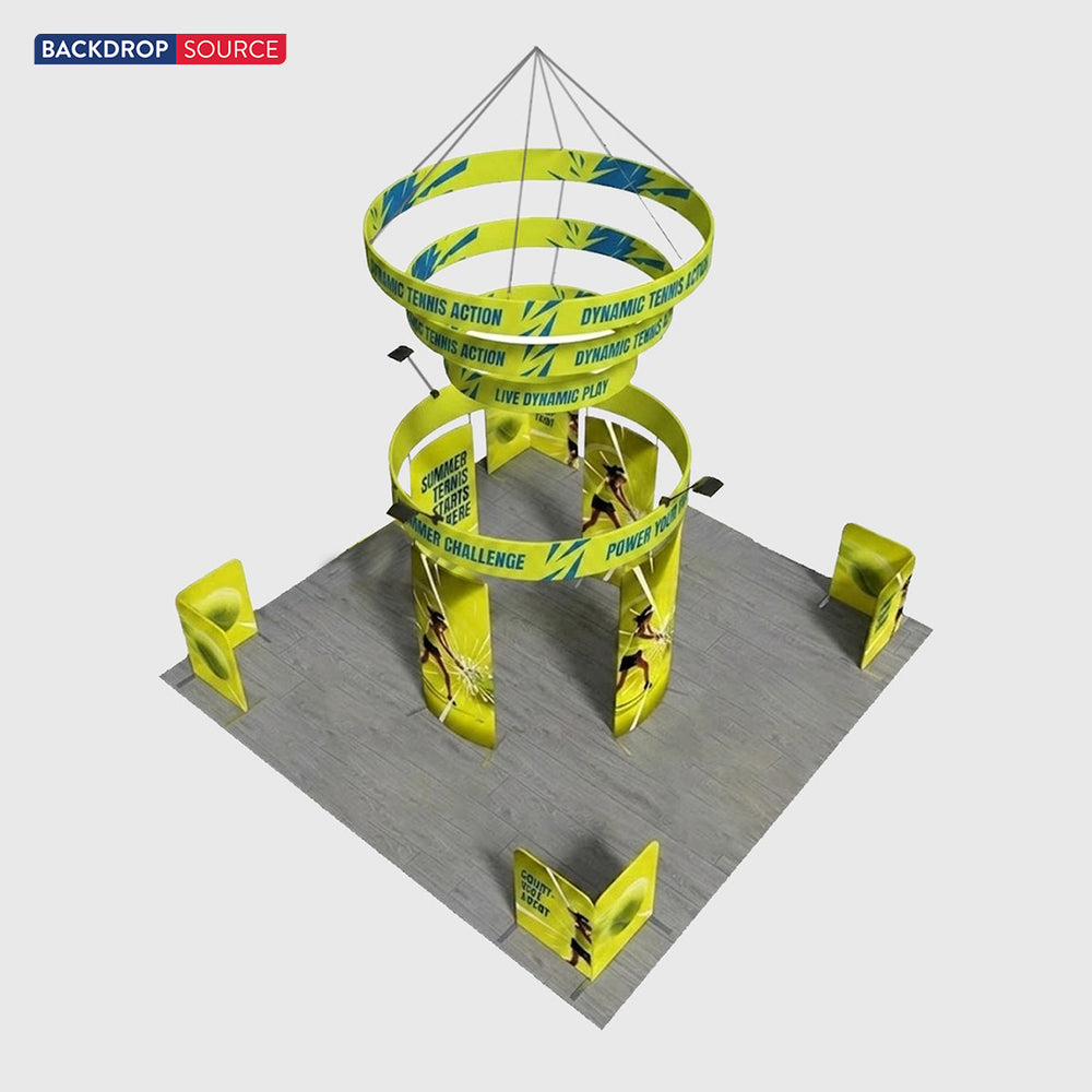 Kit stand modulare 6m x 6m - Modello 21