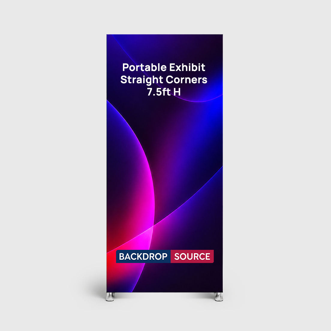 Espositore espositivo portatile - H-7,5 piedi