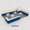 Kit Modulare per Stand 9m x 6m - Modello 7
