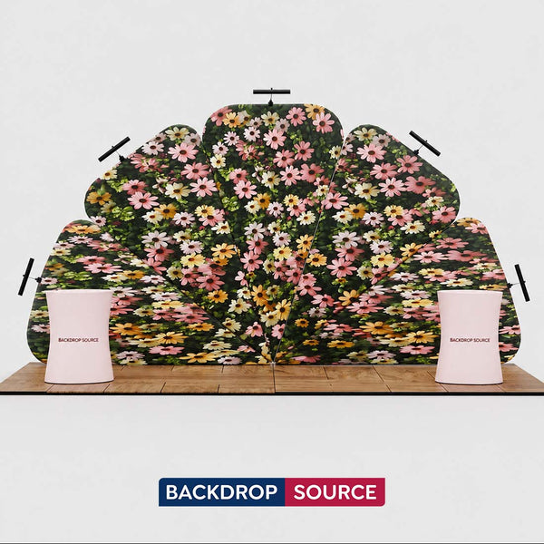 Portable Exhibit Display 3m x 6m - Model 2