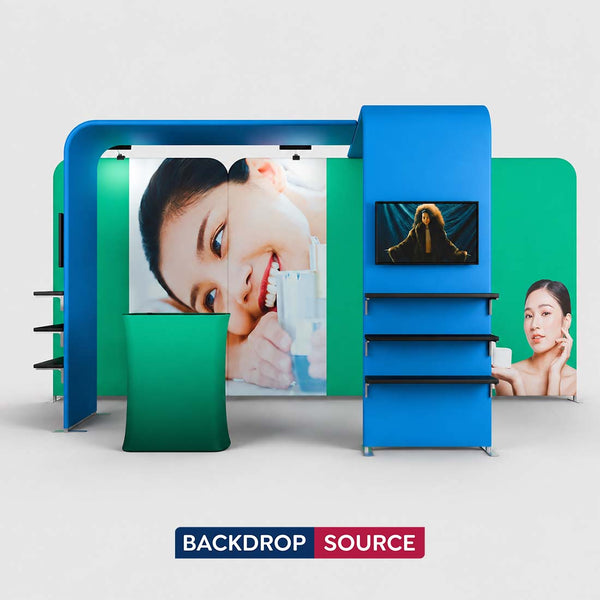 Portable Exhibit Display 3m x 6m  - Model 11