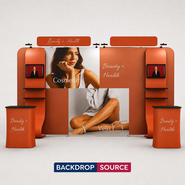 Portable Exhibit Display 3m x 6m - Model 12