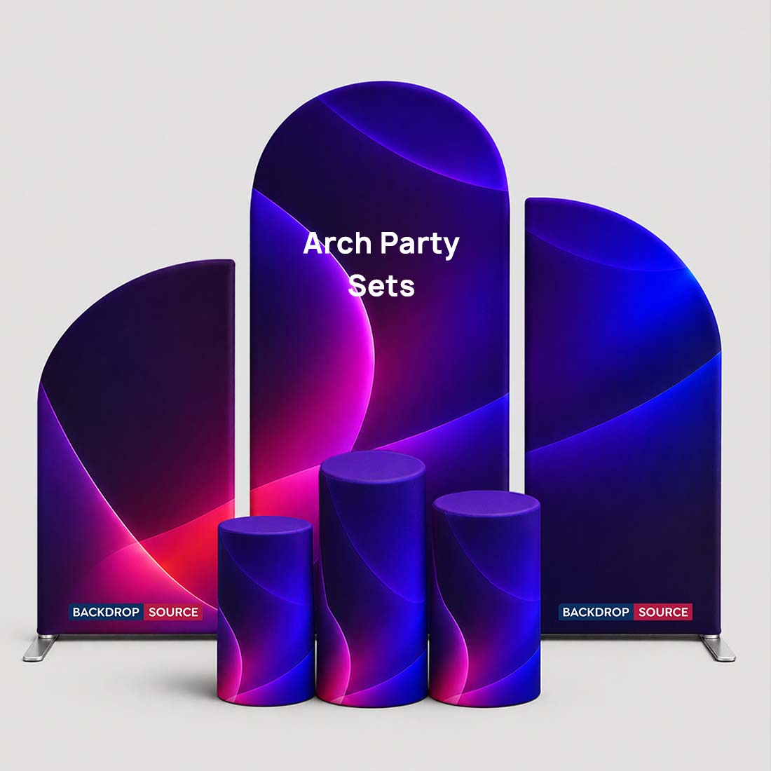 Arch Party Sets with Plinth - Model 2