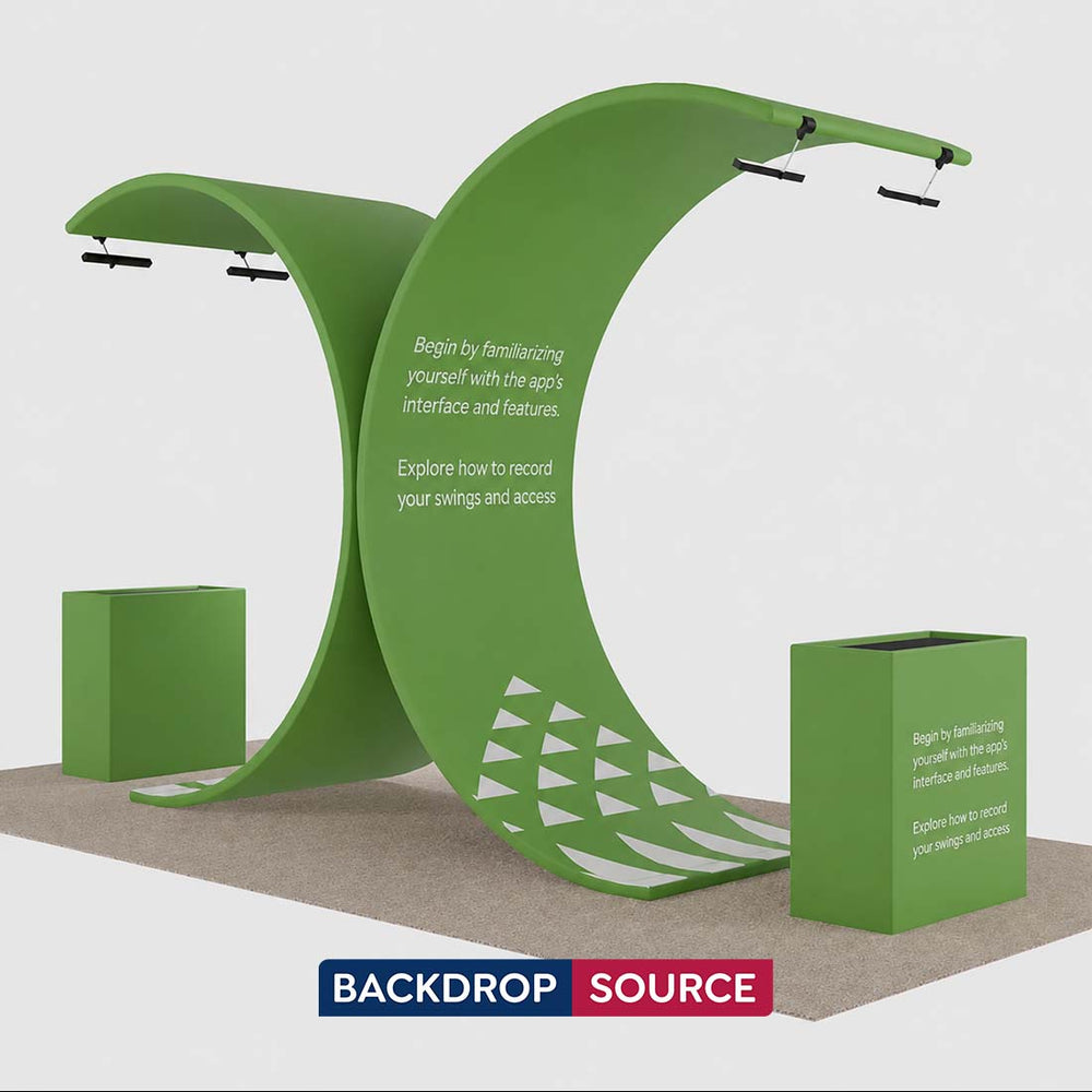 Portable Exhibit Display 3m x 6m - Model 3
