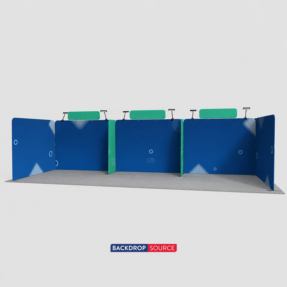Kit Stand Modulari 9m x 6m - Modello 3