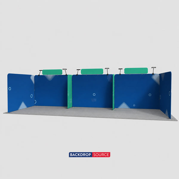 Kit Stand Modulari 9m x 6m - Modello 3
