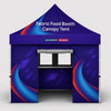 10ft x 10ft Fabric Food Booth Canopy Tent