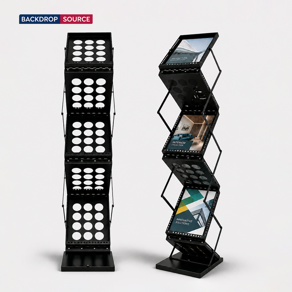 Zig Zag Brochure Stand
