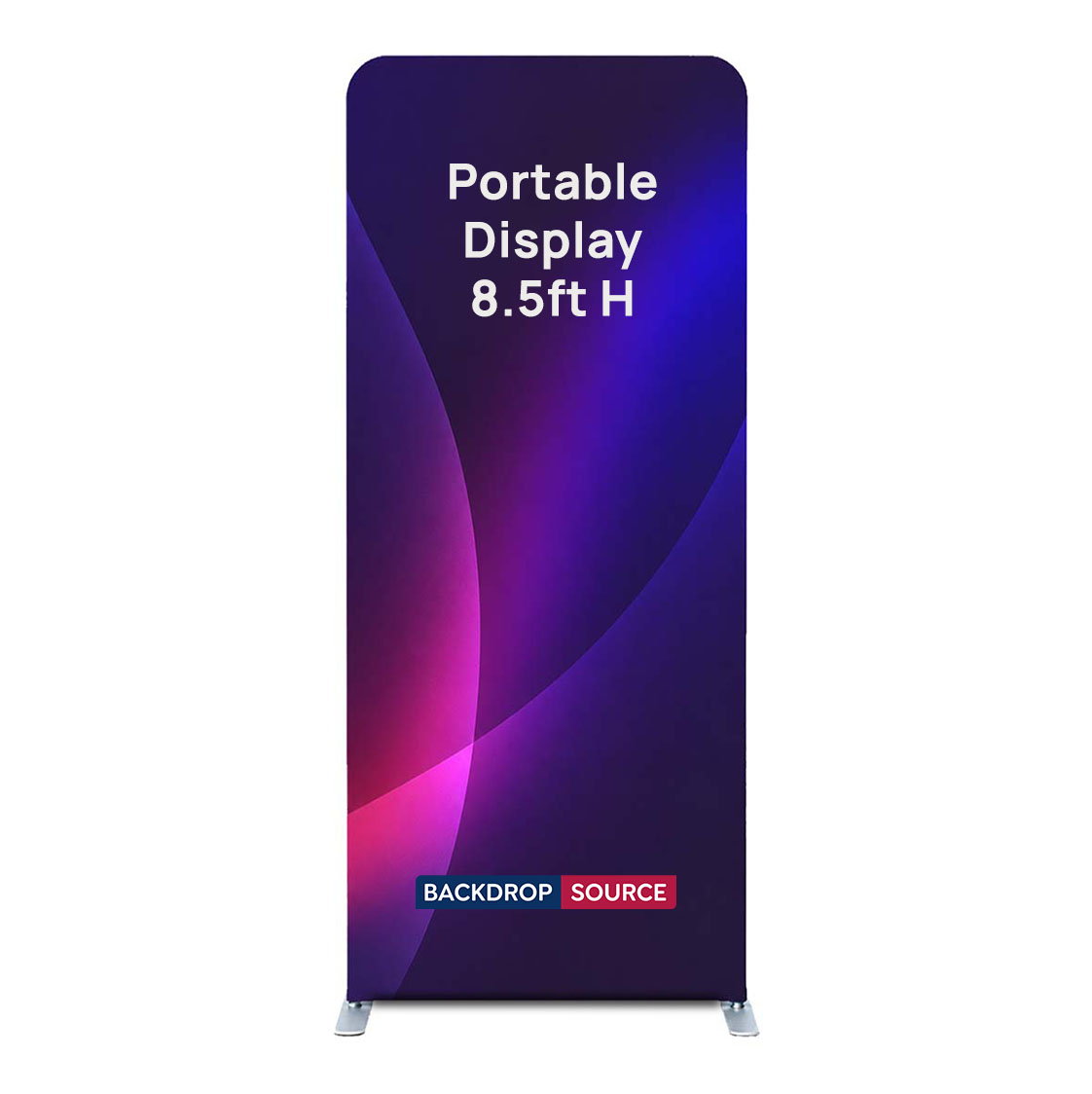 Portable 8.5ft High Fabric Exhibit Display