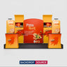 Espositore Portatile 3m x 6m - Modello 10
