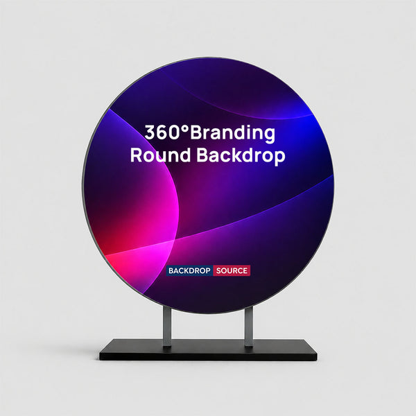 Fondale Circolare a 360° per il Branding