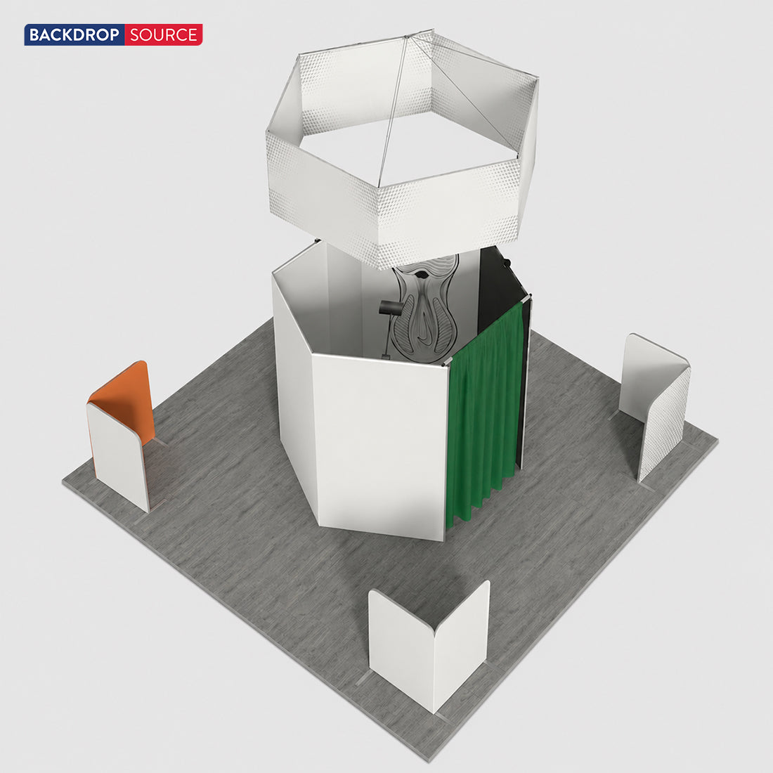 Kit Stand Modulare 6m x 6m - Modello 20