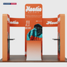 Kit Stand Modulari 6m x 6m - Modello 15