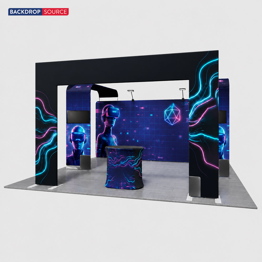 Kit Stand Modulari 6m x 6m - Modello 16