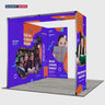 Display espositivo pieghevole SEG - Modello 2
