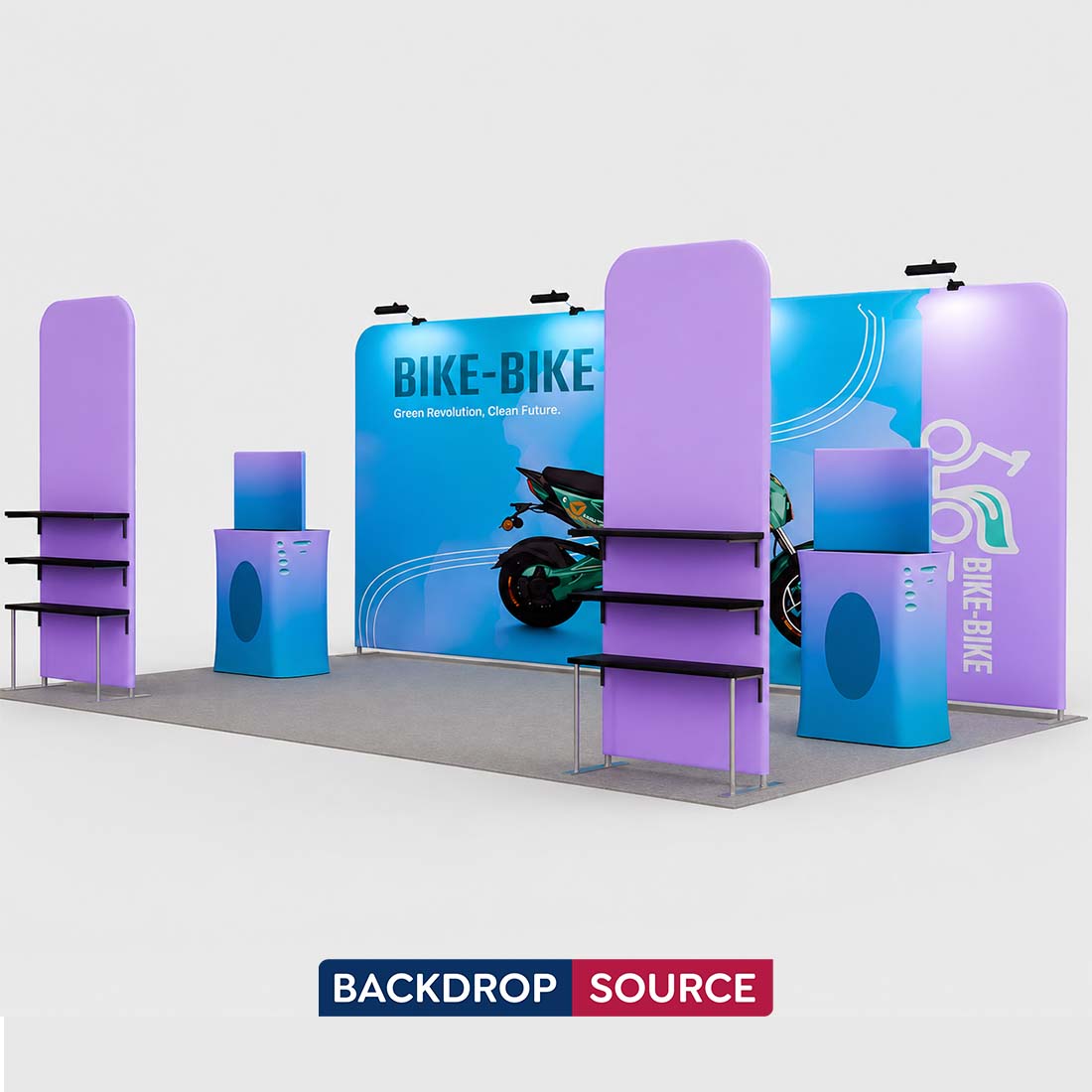 Display Espositivo Portatile 3m x 6m - Modello 14