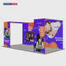 Foldable SEG Exhibition Display - Model 13
