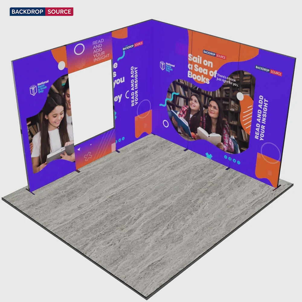 Foldable SEG  Exhibition Display - Model 12