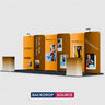 Espositore Portatile 3m x 6m - Modello 17