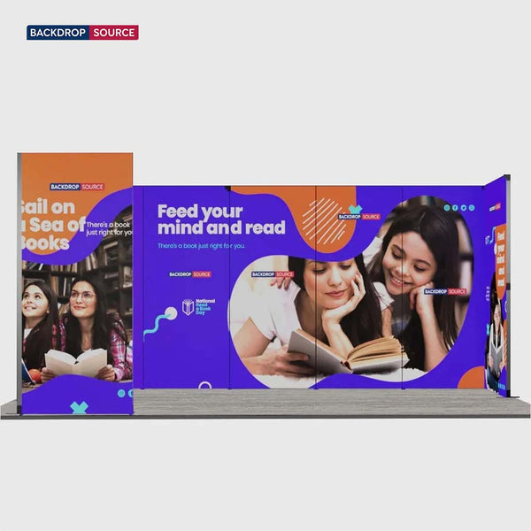 Foldable SEG  Exhibition Display - Model 18