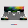 Kit stand modulari 9m x 6m - Modello 5