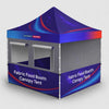 10ft x 10ft Fabric Food Booth Canopy Tent