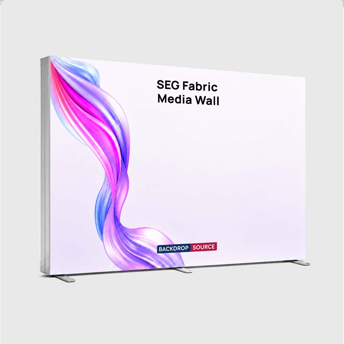 SEG Fabric Media Wall - 13ft W x 8.2ft H