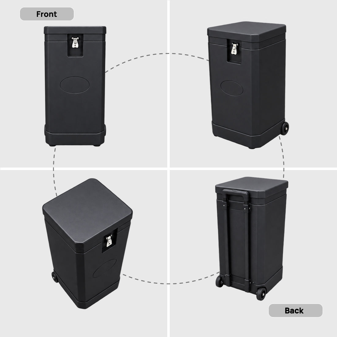 Valigia rigida in plastica - Contiene kit da 3m