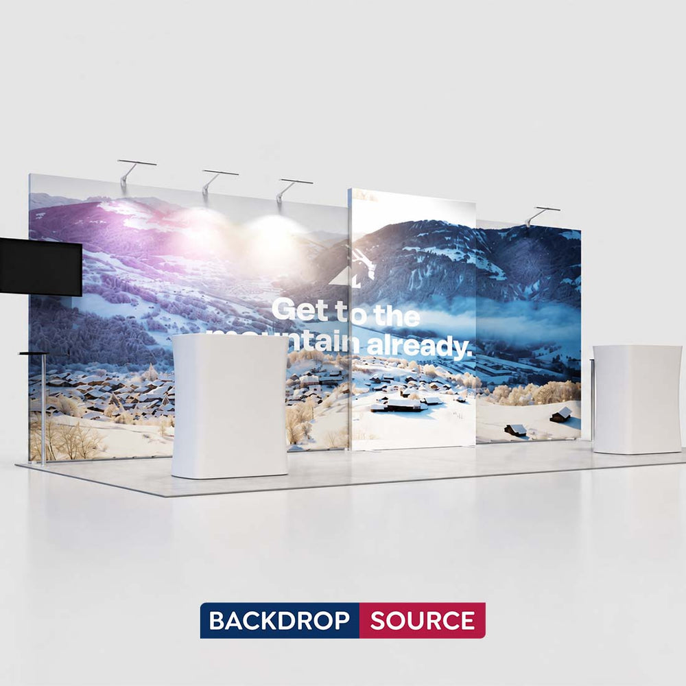 3m x 6m Modular Exhibition Display Kit – Model 4