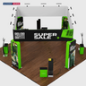 Kit stand modulare 6m x 6m - Modello 11