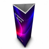 Modular Triangle Fabric Banner Display Stand