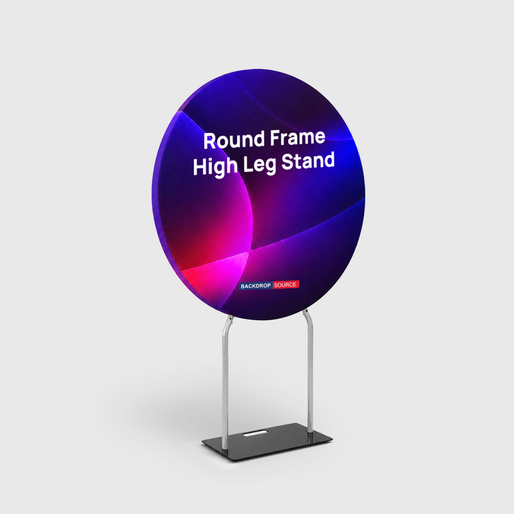 Round Frame High Leg Stand