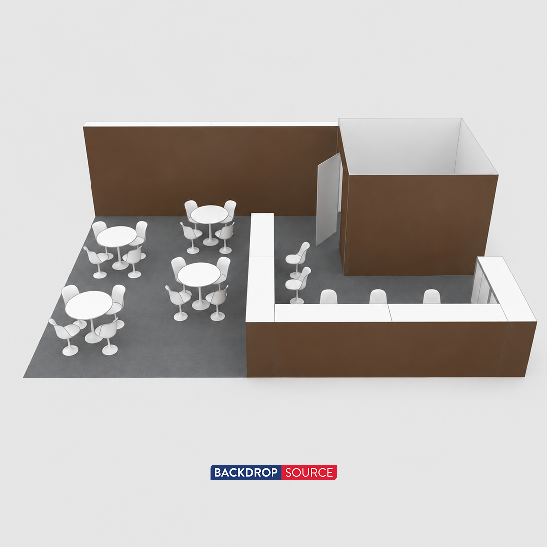 Stand Modulari 9m x 6m - Modello 8