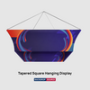 Tapered Square Hanging Display