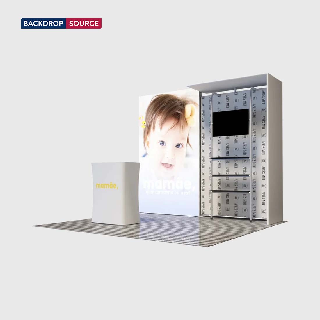 Stand espositivo Premier 3m x 3m - Modello 1