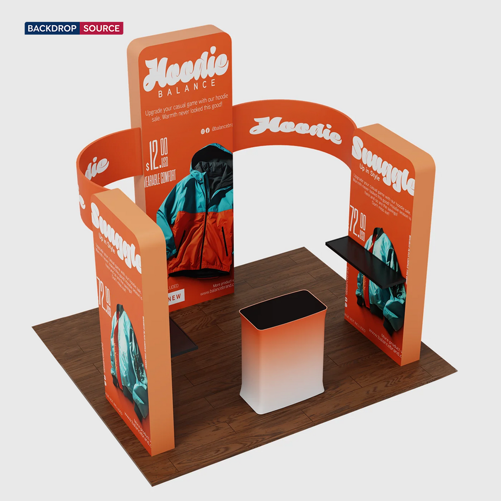 Kit Stand Modulari 6m x 6m - Modello 15