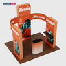 Kit Stand Modulari 6m x 6m - Modello 15