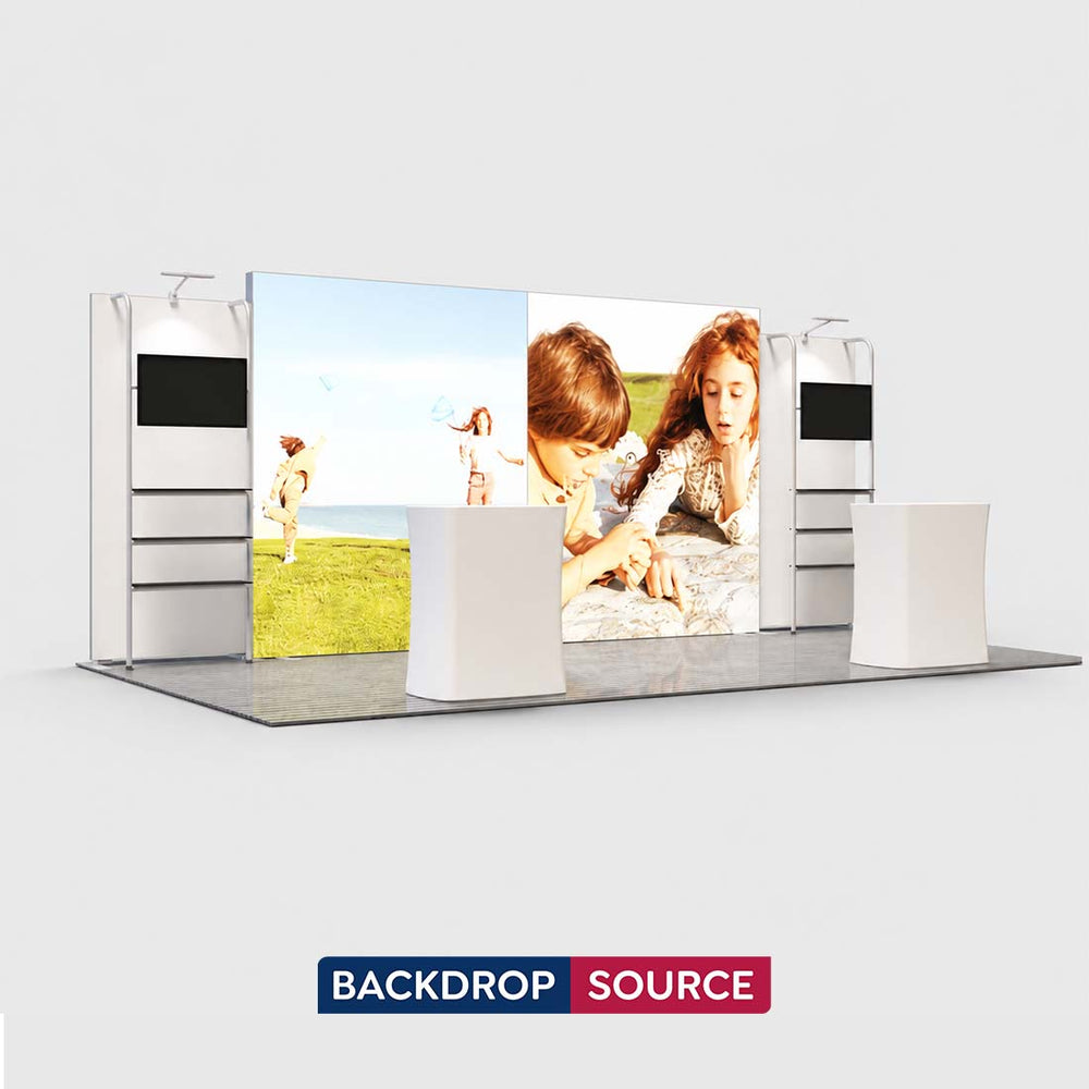 Kit espositivo modulare 3m x 6m – Modello 7