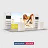 Kit espositivo modulare 3m x 6m – Modello 7