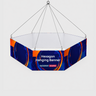 Sky Tube Hexagon Hanging Banner
