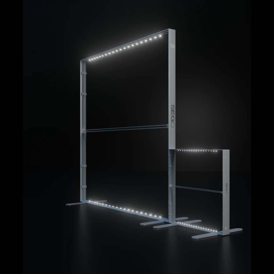 Stand retroiluminado SEGO de 10 pies - Modelo 2